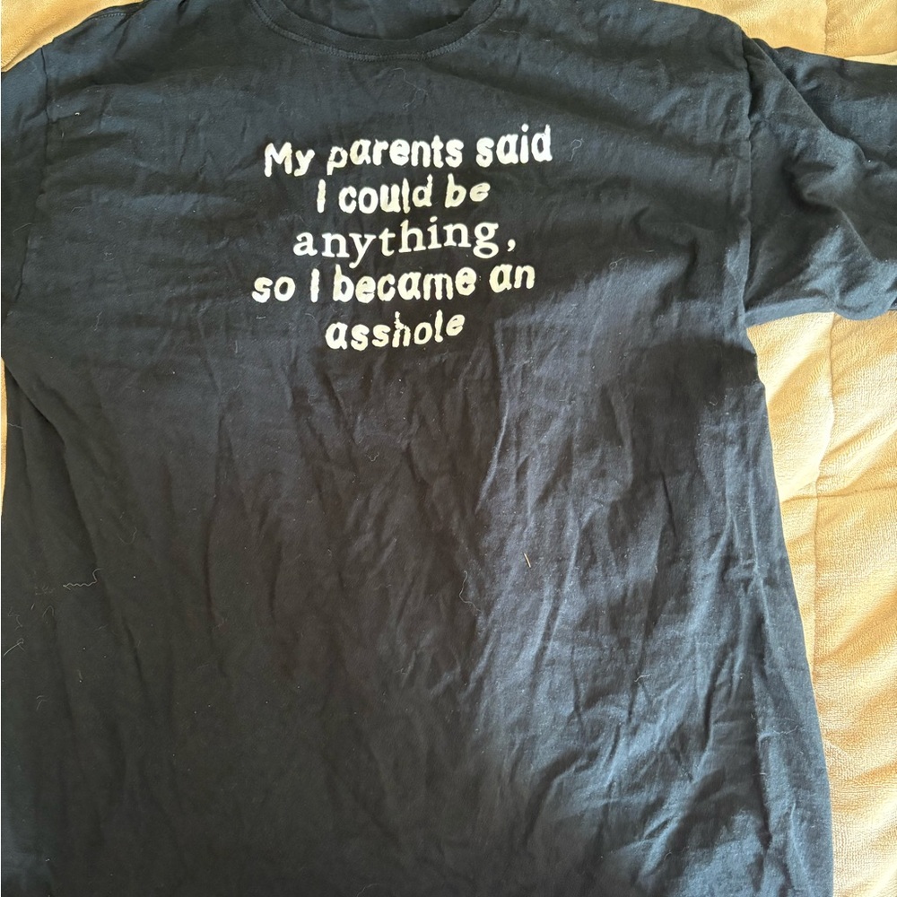 Men’s Black Graphic Tee